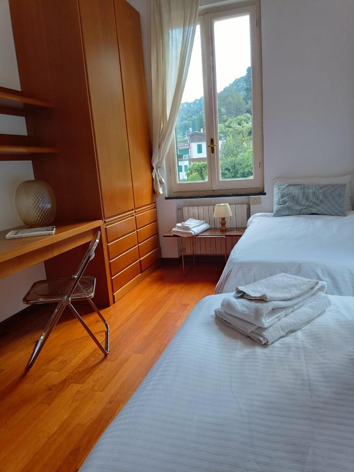 Portofino Seaview Apartment, 50 Meters From The Beach, Free Parking, Air Conditioning Paraggi Exterior foto