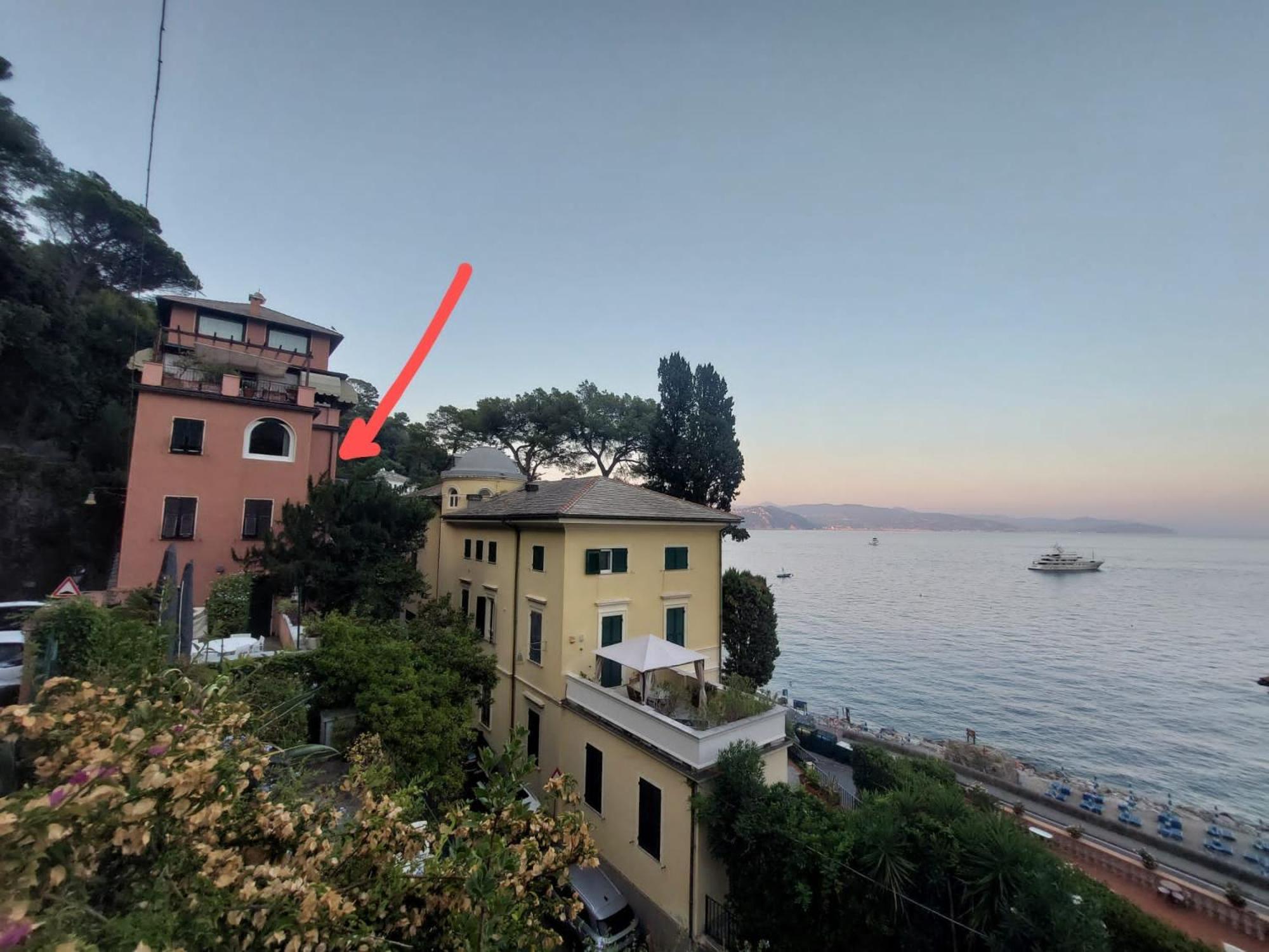 Portofino Seaview Apartment, 50 Meters From The Beach, Free Parking, Air Conditioning Paraggi Exterior foto